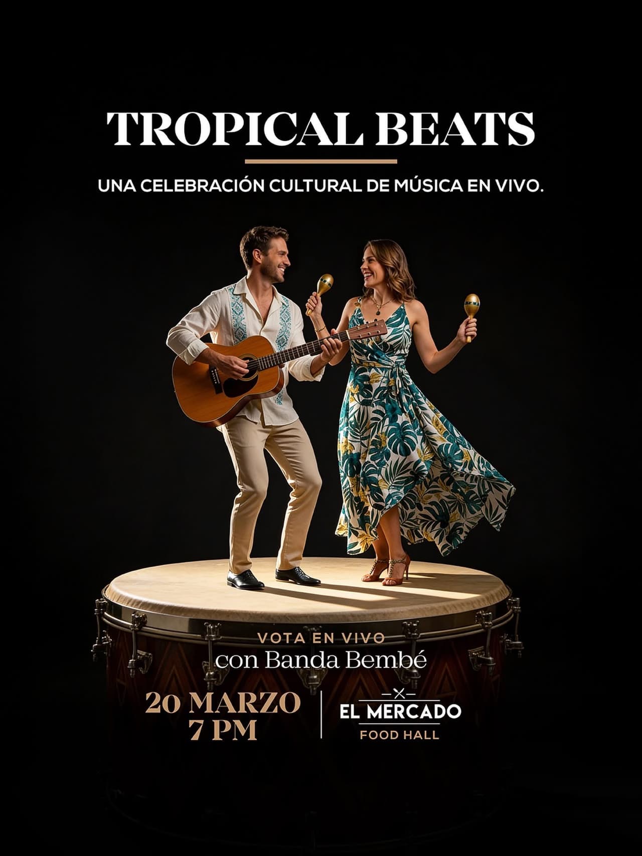 Tropical Beats Live Vote with Conjunto Bembé