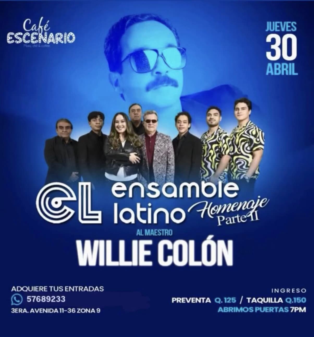 Ensamble Latino Homenaje al Maestro Willie Colón Parte II
