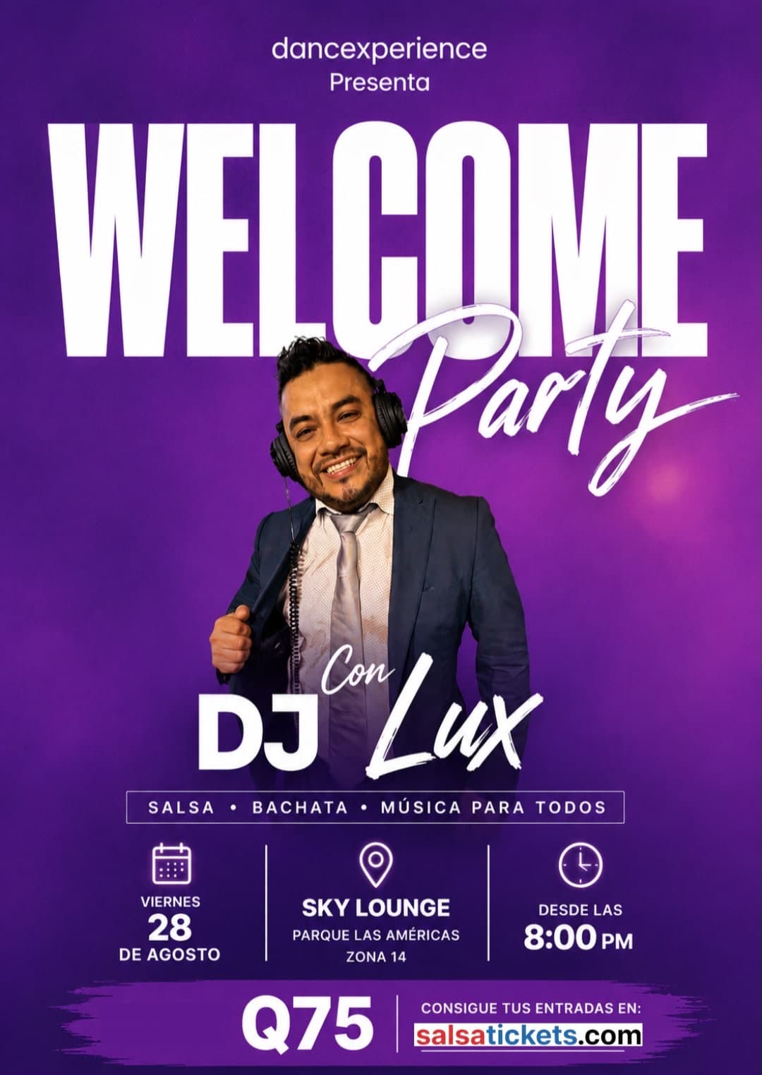 Welcome Party with DJ Lux
