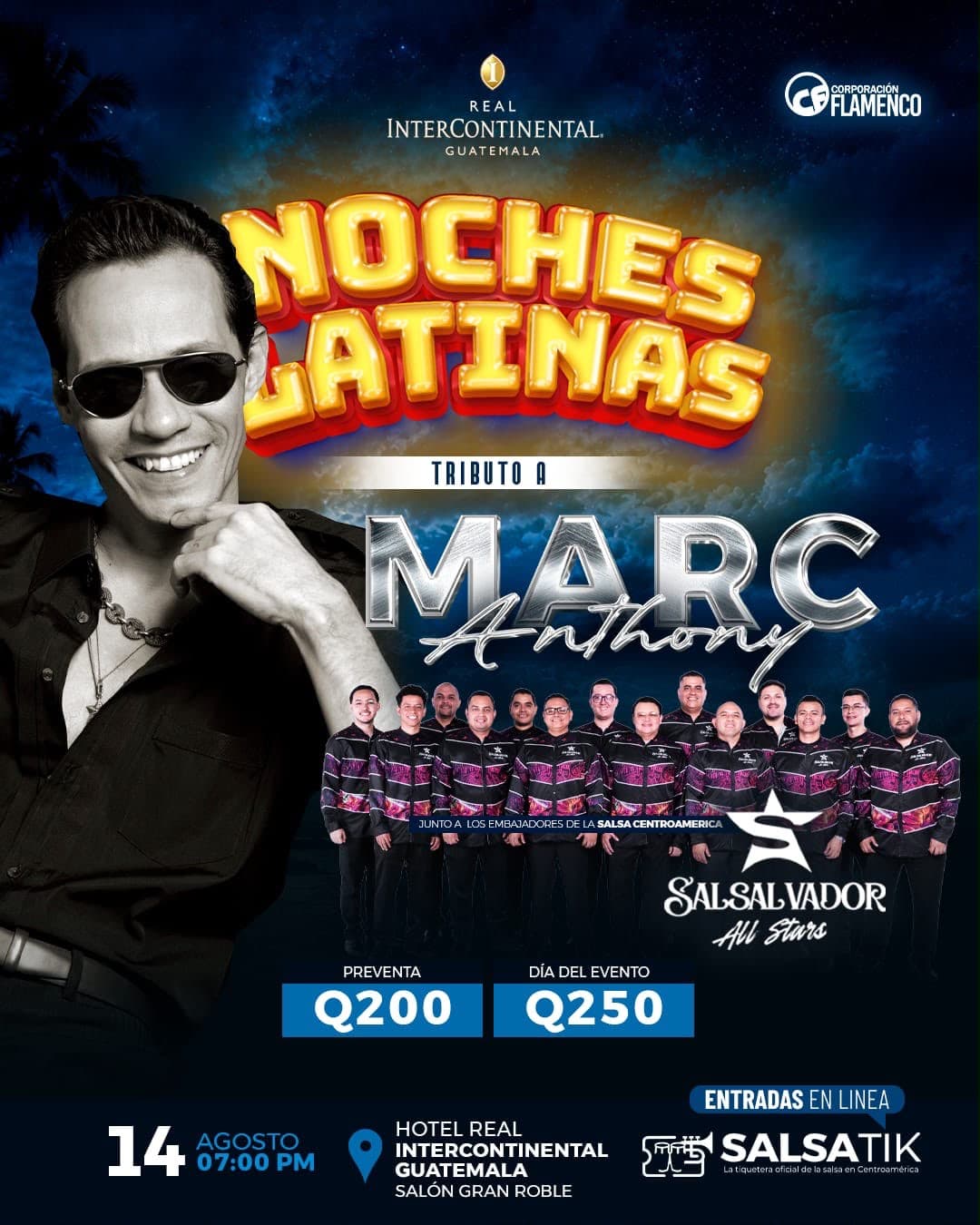 Noches Latinas: Tributo a Marc Anthony