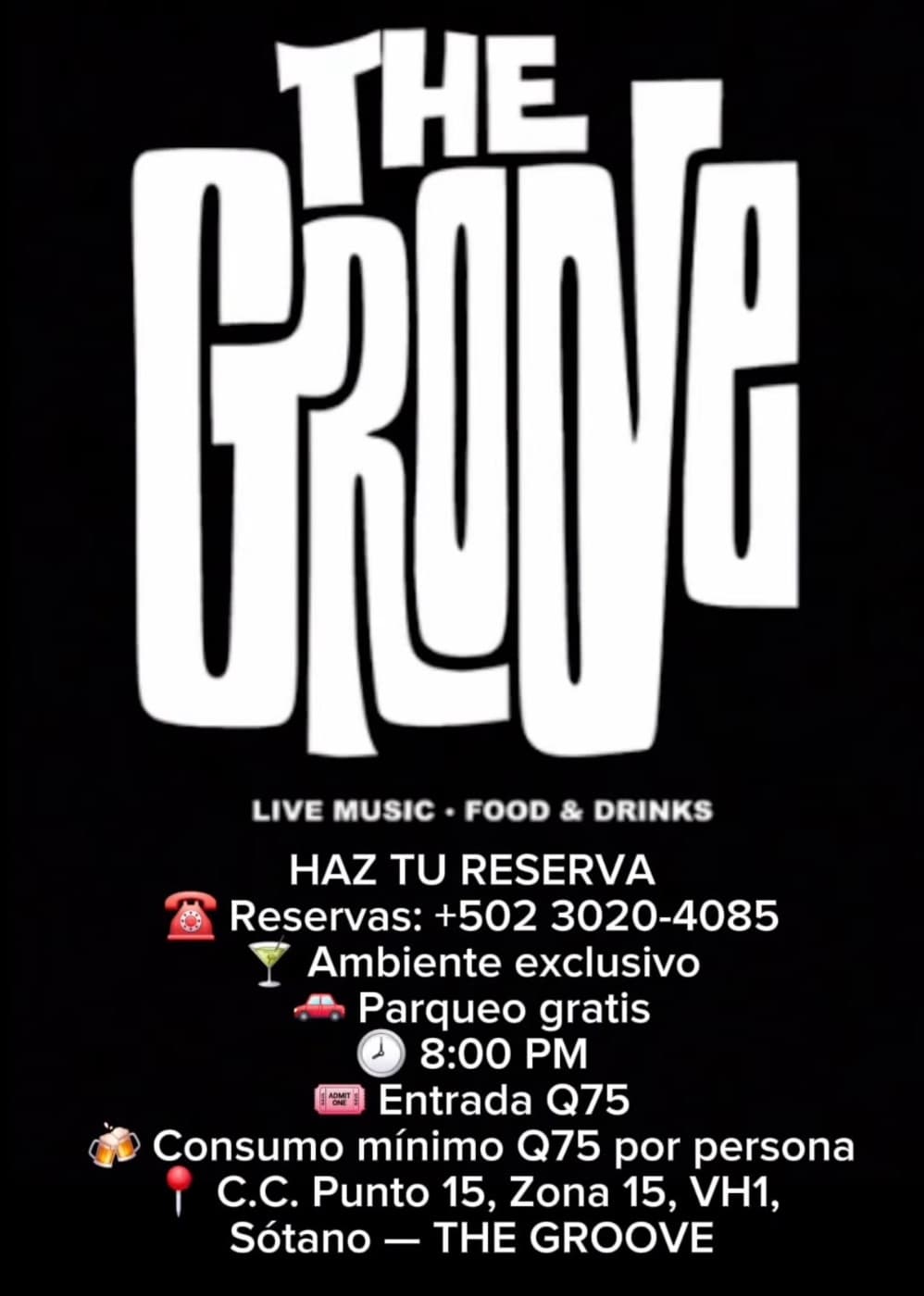 Noche de SALSA en THE GROOVE